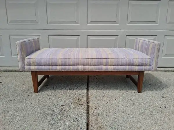 🔥Restored Selig Mid Century Modern Bench🔥