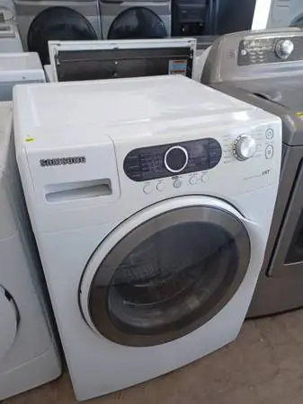 Samsung White Front Load Electric Washer