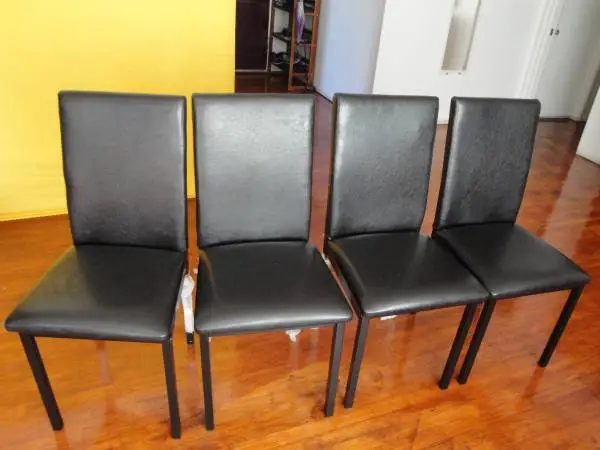 Have 4 chairs for sale. brand new Everything well and is bran new