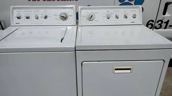 Kenmore washer and gas dryer