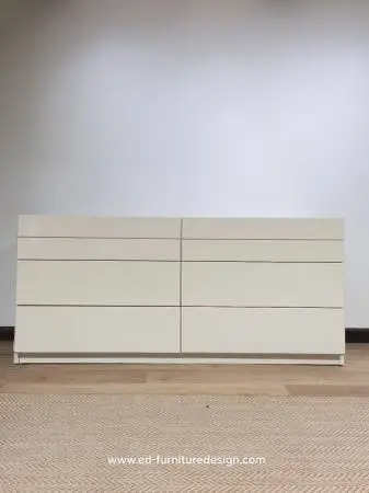 🚚 Free Delivery+ Lane Furniture Postmodern Cream Lacquer dresser