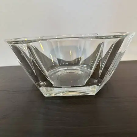Heavy Crystal Bowl- 10X10X4
