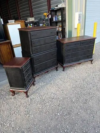 Mahogany Dresser Set – Beautifully Restored