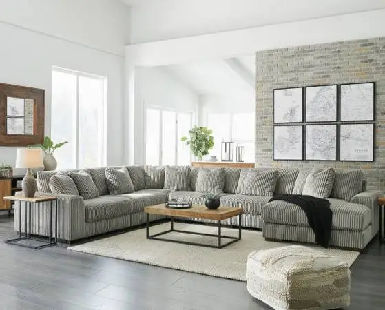 New super cozy corduroy sectional