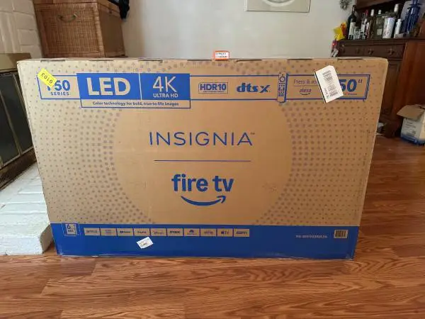 50” Insignia Fire smart tv brand new in the box