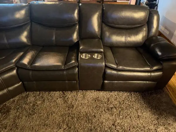 Beautiful full recline Couch