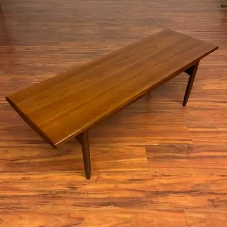 9 Different Coffee & End Tables & Nightstands, Mid Century