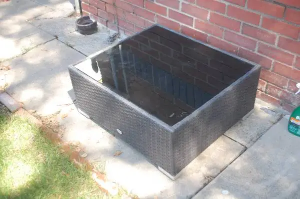 Patio or outside pool side table