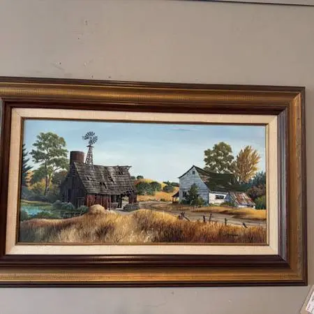 The Old Farm By Robert McFarren-32X20