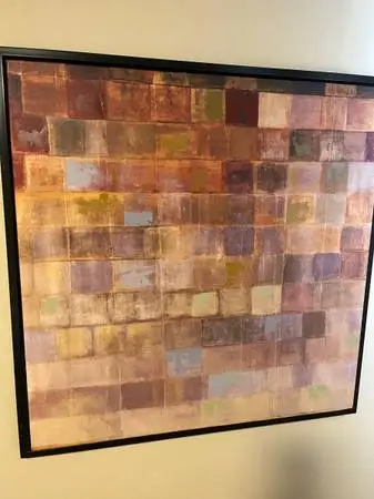 37” large modern art picture painting