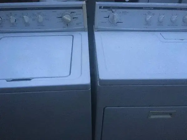 Kitchen Aid Washer&Dryer HE combo match extra large king size capacity