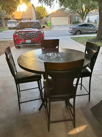 Dining set counter height