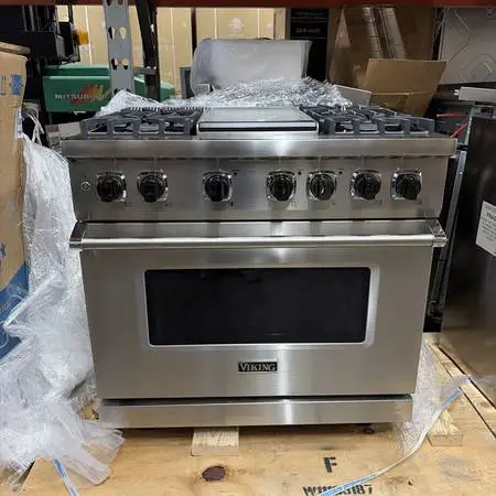 viking 36W. Dual Fuel Range 5 series