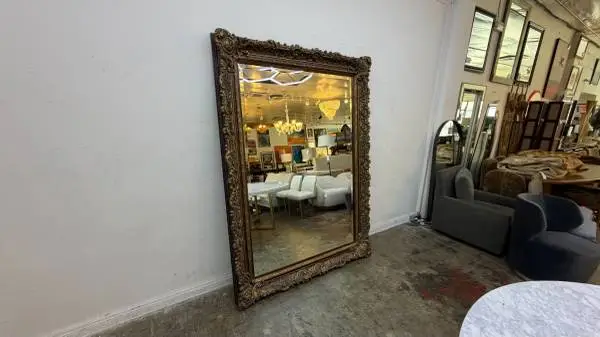 Ornate Large Framed Gold Mirror $1,199.00 64W  x 87 H