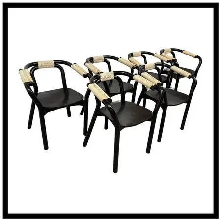 Tatsuo Kuroda For Normann Copenhagen Knot Dining Chairs, Set Of Six