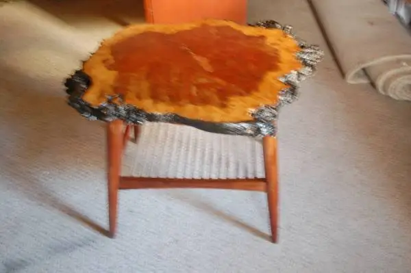 Beautiful Live Edge Side Table