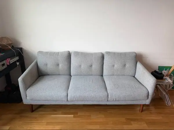 West Elm Callan Sofa + Matching Ottoman