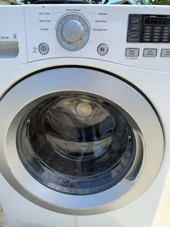 LG front loading washer delivered