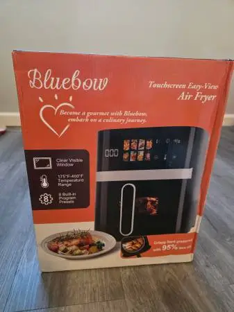 New Bluebow Air Fryer
