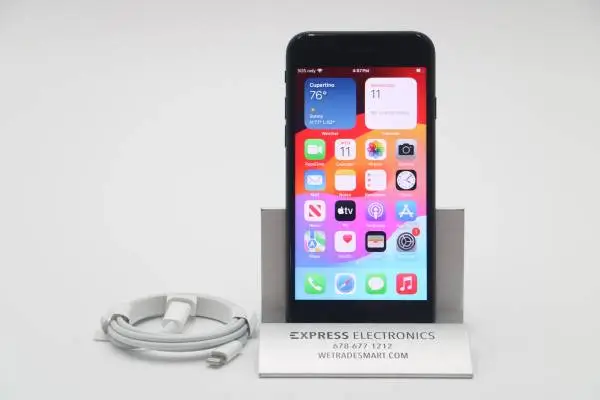 EXCELLENT T-Mobile Apple iPhone SE Gen 3 5G 64GB Black *100% BH*