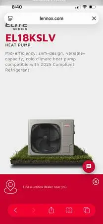 Lennox lennox acs and furnaces