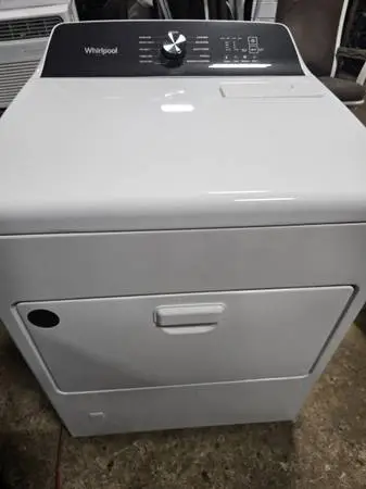 Whirpool natural gas clothes dryer
