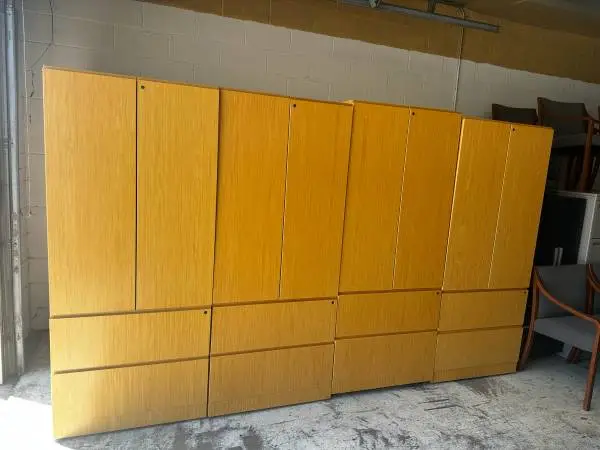 OFFICE BOOKCASE COMBO FILE CABINET 2 DRAWERS LATERAL FILE