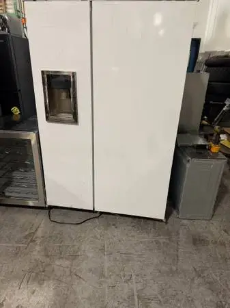 GE Panel Ready 48” Wide Fridge Built In Ice/Water Maker