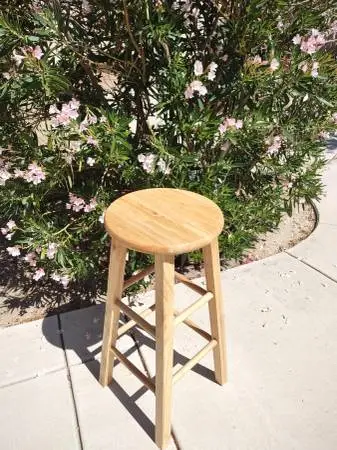 Wood Barstool