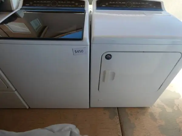 WHIRLPOOL CABRIO WASHER/GAS DRYER 90 day warranty some delivery