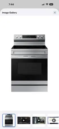 Samsung Electric Range w/ Air Fry + Convection – $650 (O’Neal Lane)