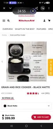 Grain and Rice Cooker