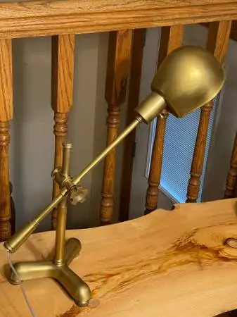 BEAUTIFUL RALPH LAUREN MODERN  INDUSTRIAL DESK LAMP