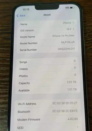 iPhone 13 Promax