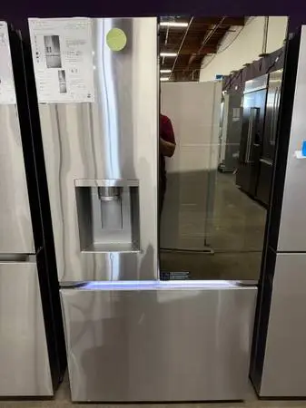 G 26 cu. ft. Counter Depth MAX Refrigerator with LED Lighting, Adjusta