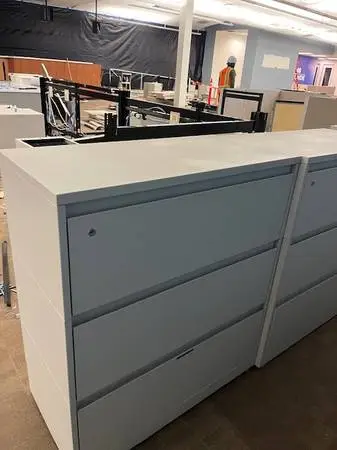 Three Drawer Lateral Filing - 36w--Steelcase manu.