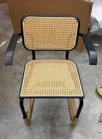 BRAND NEW Authentic Knoll Breuer Cesca Cane Chairs x 4 / DWR
