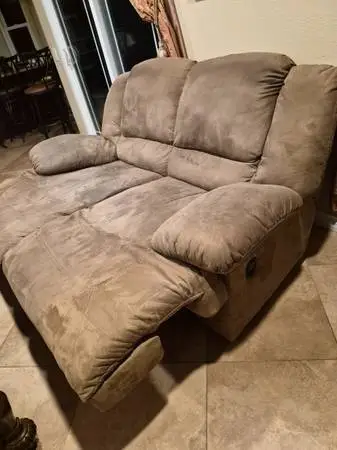 Recliner loveseat and sofa for sale