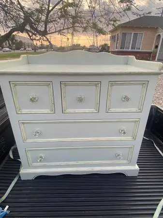 Fancy Dresser with Drawers