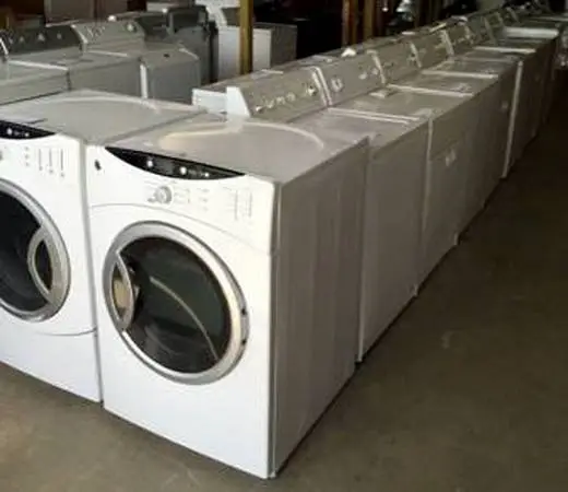 Front and top load washer machines