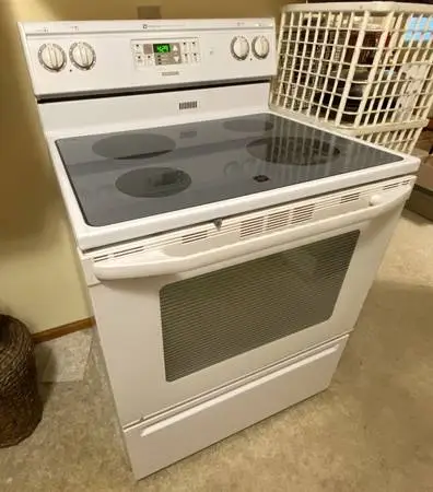 Maytag MER5750AAW electric stove/range