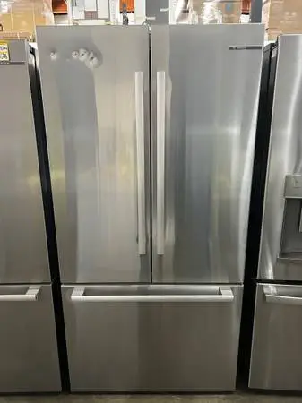 Bosch 800 Series French Door Bottom Mount Refrigerator 36 Brushed