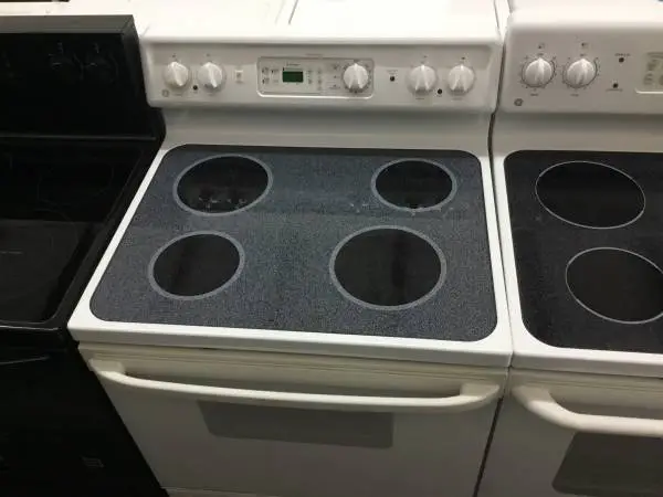 General Electric glas top stove