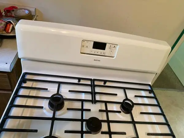 Maytag Gas Range.