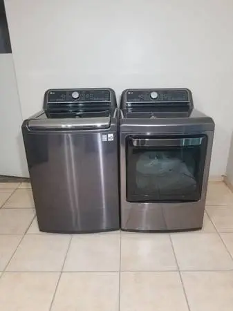 Elegant LG Washer And Electric Dryer Free Deliver And Install 6 month Warranty