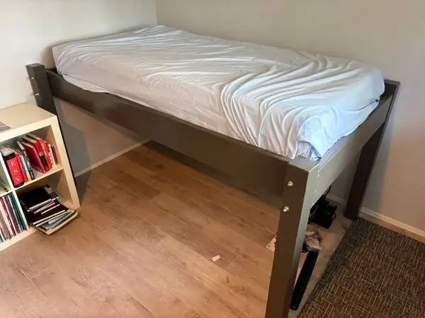 Custom Twin XL (extra long) Loft Bed (with Mattress)