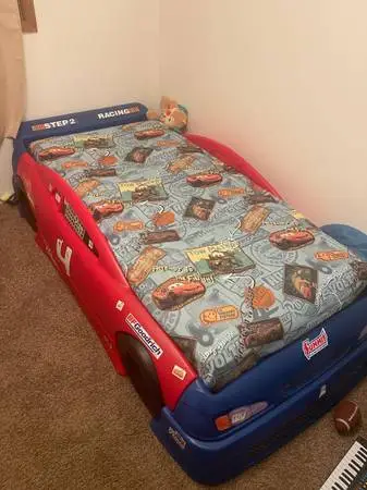Race car bed and Mattress