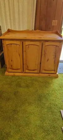 Beautiful Armoire and corner unit set.