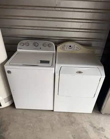Whirlpool Washer And Maytag Electric Dryer
