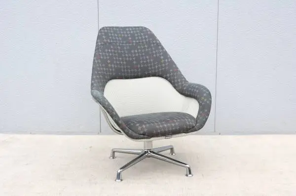 Modern Scott Wilson for Coalesse SW_1 High-Back Lounge Swivel Chair